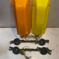 2 Quantity of ABS Roof Taxi TopLights & Magnetic Base 18" x 6.5" (2 Qty)