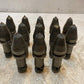 13 Quantity of Various Sizes of 4-3/4" L Carbide Auger Rock Drill Bits (13 Qty)