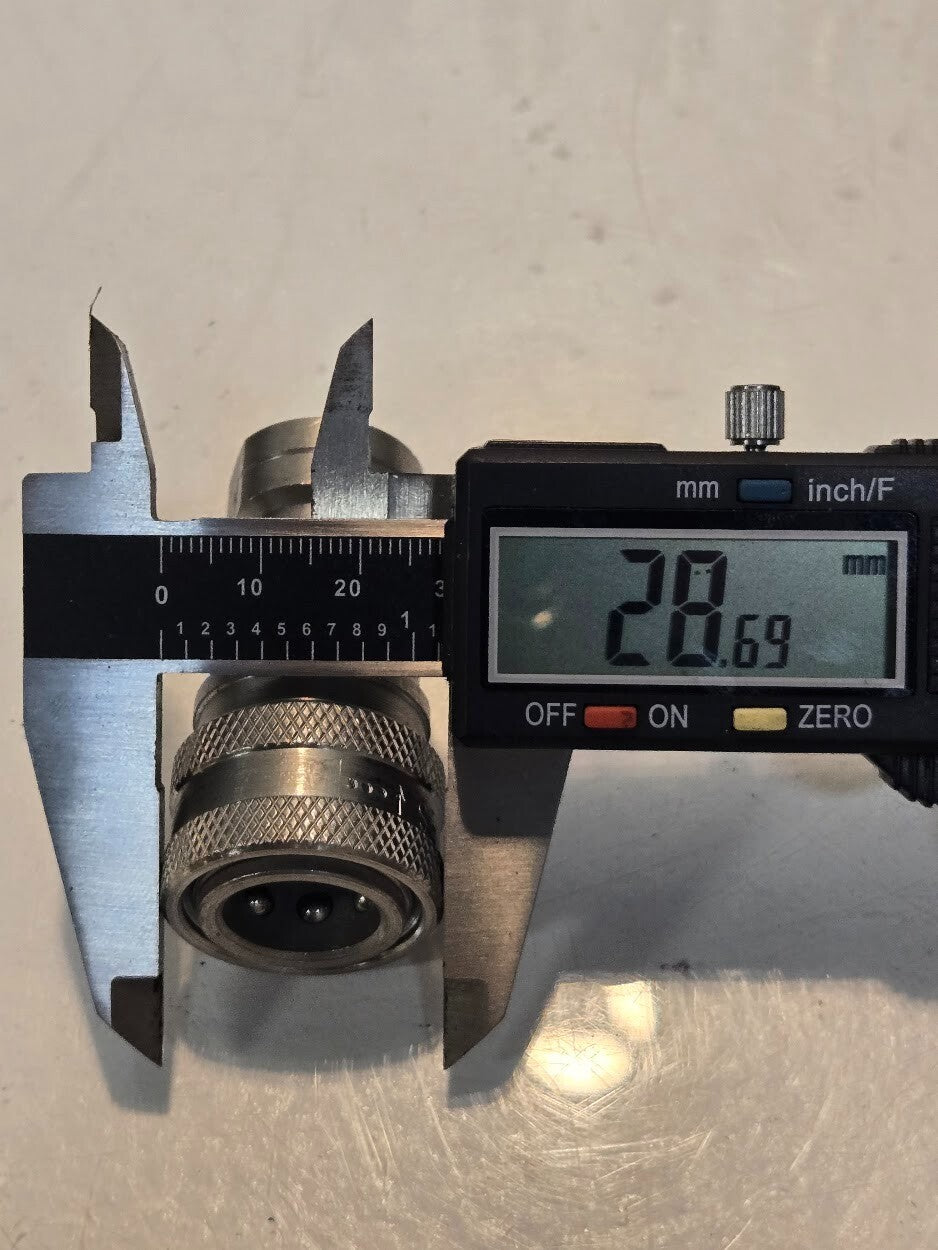 Parker 60 Series SH2-62 Stainless Steel Hydraulic Quick Disconnect Fitting 1/4"