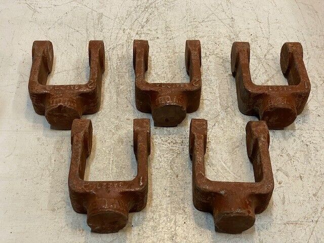 5 Quantity of Universal U-Joint Yokes 6-1/4" L 4-1/8" W 1-7/8" Thick (5 Qty)