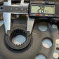 LuK Clutch Kit 624-3284-19, 324-0457-10, E09-00, 124-0304-10, 22-Spline