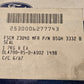 16 Quantity of Ford B5QH-3332-B Dust Covers for Tie Rod Ends FSCM 23040 (16 Qty)