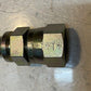 13 Quantity of Pneumatic A8 Tube to Hose Straight Hex Adapters 2-1/2" L 22mm OD