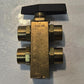 ABCO Kantleak 5 Port Stack Valve for Freon 134a | 12 500 502 22 404a 410A | 1/8"