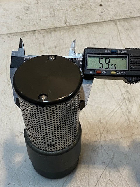 FSS Barrel Strainer with Foot Valve 1-1/2 NH 5-1/2" Tall 47mm ID