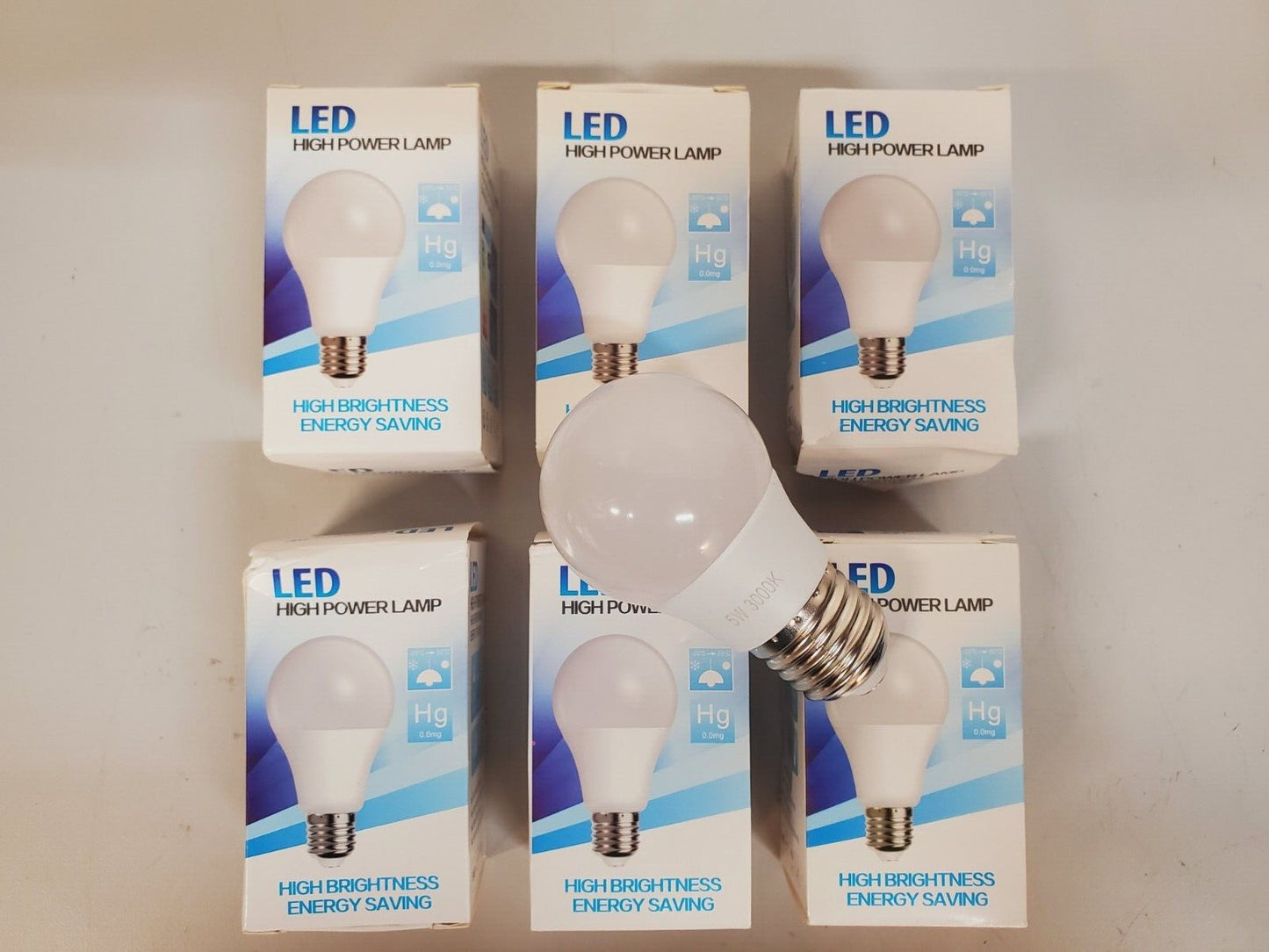 Led High Power Lamps 5W 3000K Color Warm White