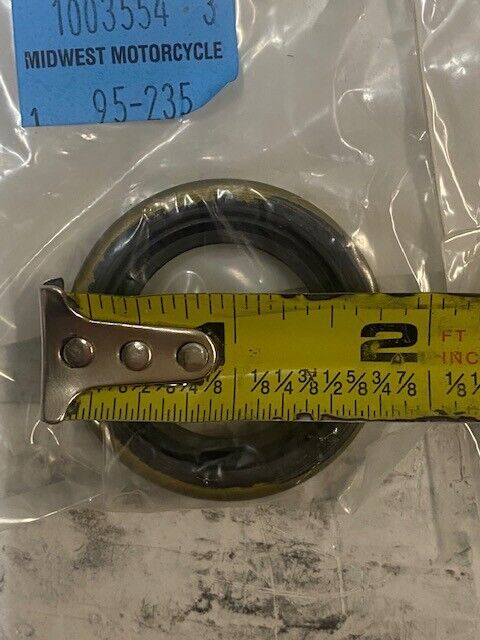 2 '72-'83 Harley Davidson Midwest Motorcycle 45mm OD 95-235 Oil Seals (2 Qty)