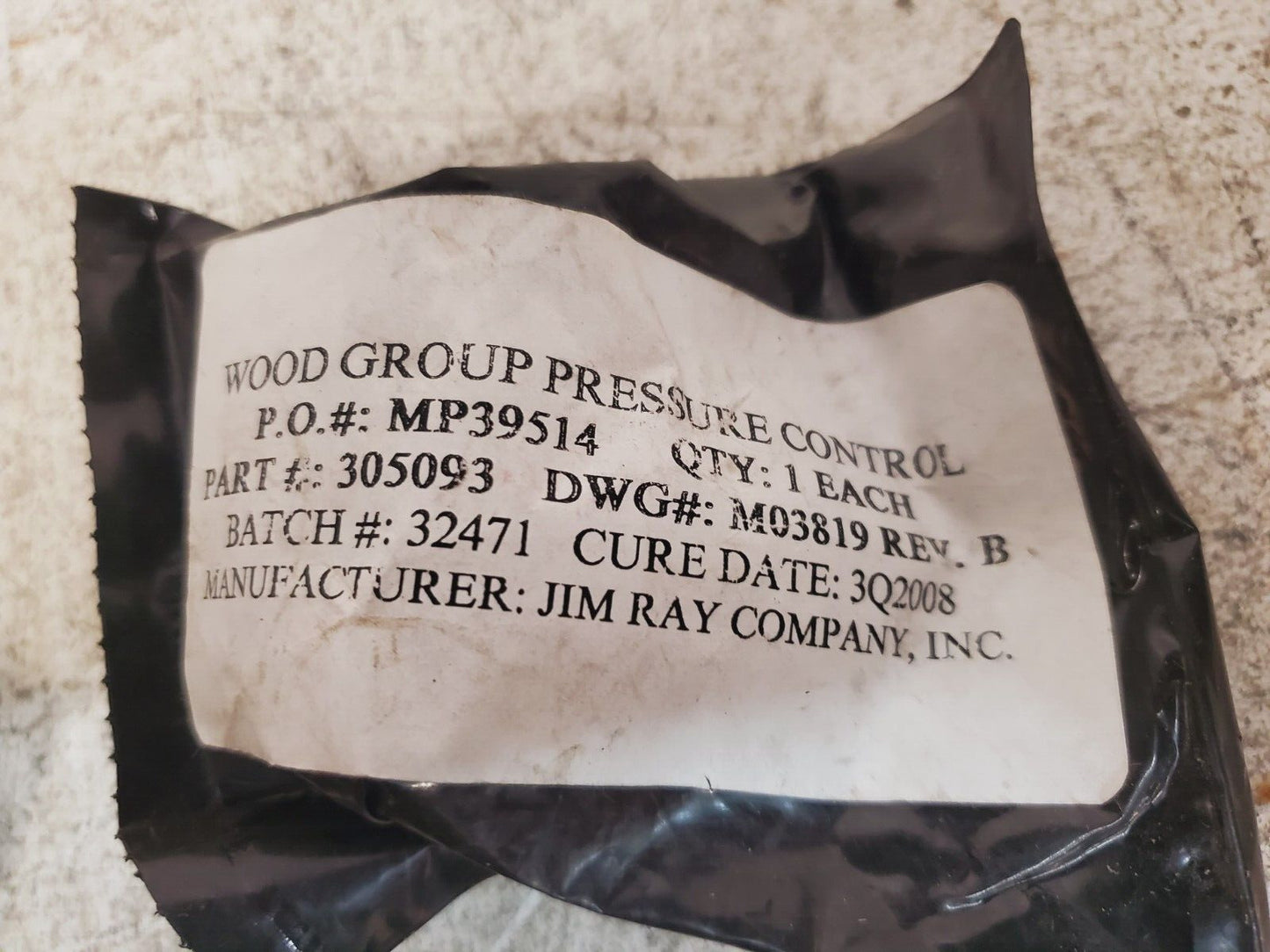 12 Quantity Jim Ray Company Wood Group Pressure Control Spacers 305093 (12 Qty)