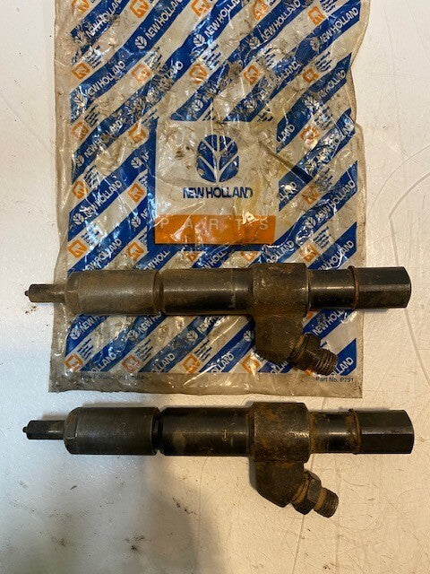 2 Quantity of New Holland Fuel Injectors 7" L 9mm Tip 19mm End 6mm ID (2 Qty)