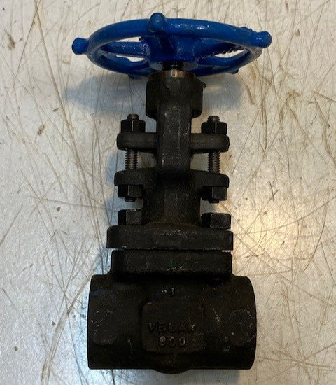 Velan Class 800 Forged Carbon Steel Gate Valve 1" Globe W-2074B-02TY | A105N