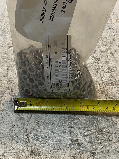 3.15 lb bag of Fastenal M8 DIN 127 Split Lock Washers 40383 *Approx. 1000 Qty*