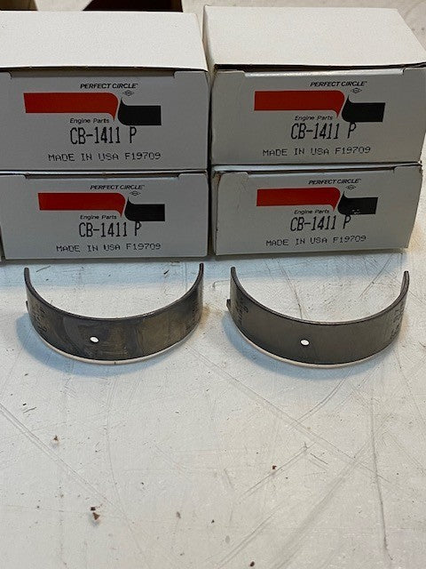 6 Pair of Dana Perfect Circle Connecting Rod Bearings CB-1411P (12 Pieces Total)