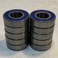 10 Quantity of KSK 9R-12 Radial Ball Bearings 41mm OD 19mm Bore (10 Qty)