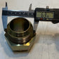 Parker Pipe Hex Fitting Adapter 2-3/4" H 45mm Bore 63mm Thread 70mm Hex
