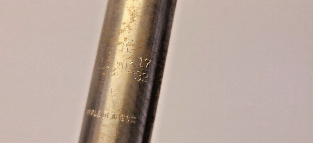 Critchley-Six Chadwick & Trefethen Blade Expansion Reamer K 1-11/32 to 1-17/32