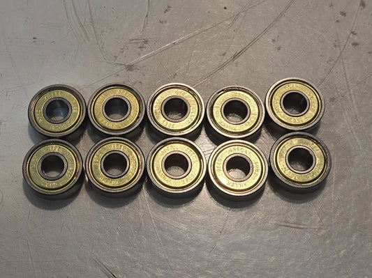 10 Quantity of Killer Bees ABEC 5 Bearings 608Z | 22 mm OD x 8 mm Bore (10 Qty)