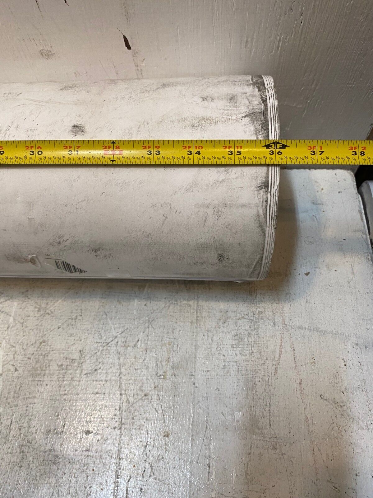 White Butcher Paper Roll 36" Long | 6-1/4" Roll Dia | 25 lbs