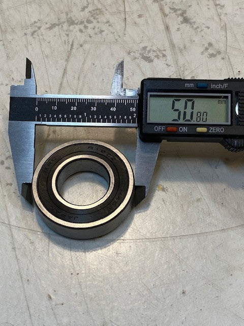 9 Quantity of MRC R16ZZ Single Row Radial Ball Bearings 25x51x13mm (9 Quantity)