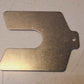 9 Qty of Precision Brand Stainless Slotted Shims 42450 | 3L835 | 4" x 4" (9 Qty)