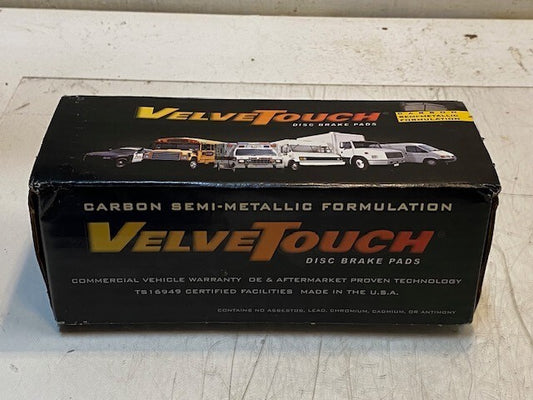 Velvet Touch Disc Brake Pad Set WPD1317TA | F3 Carbon Semi-Metallic