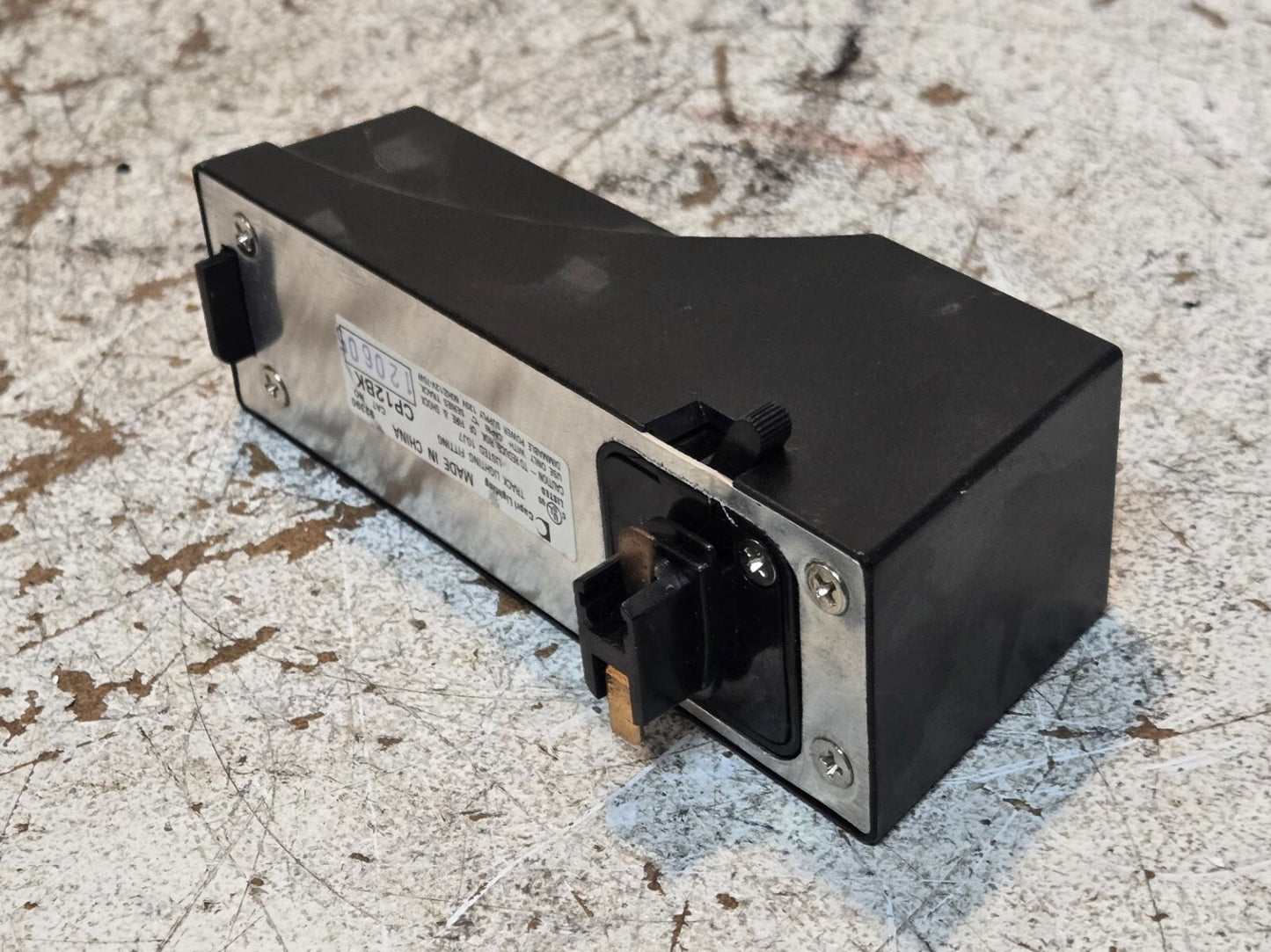 Capri Lighting CP12BK Track Lighting Fitting 10J7 | 92390 | 120605