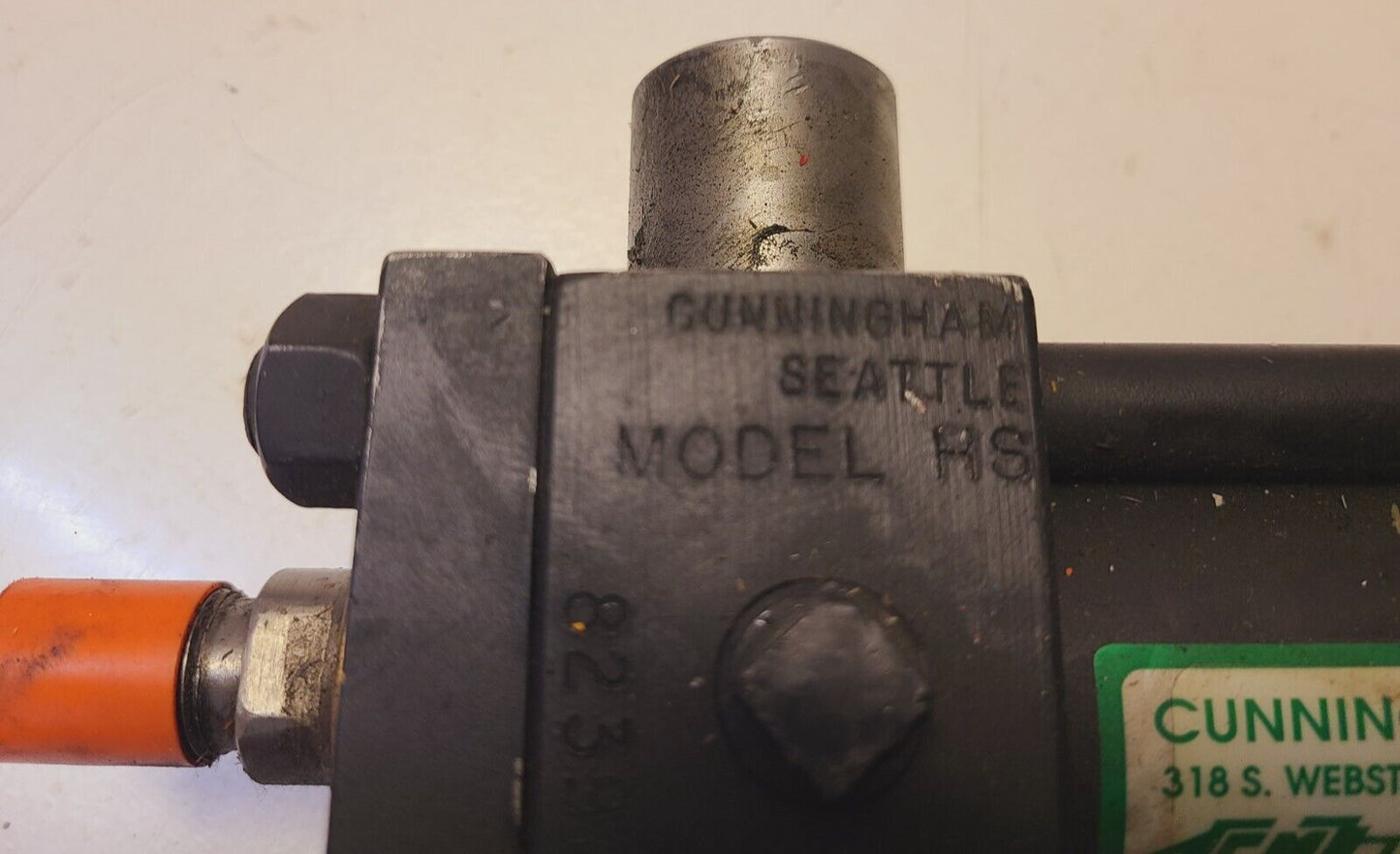 Cunningham MFG Hydraulic Cylinder Model HS 82396-459 | 82396 459