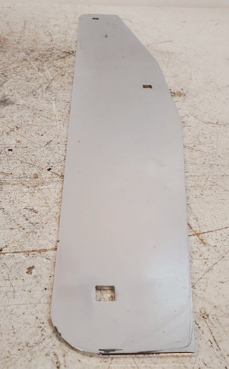 Chrome 4"x24" Bottom Plate 10416