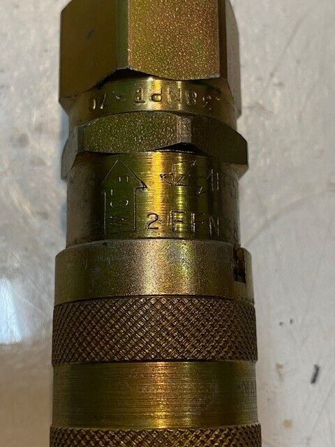 Faster Inc Flat Face Coupling Hydraulic Fitting 2FFN38 | 38NPT-7C