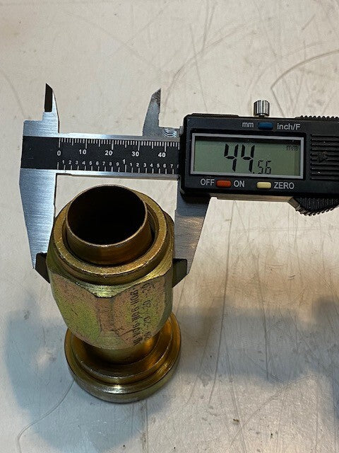Hydraulic Hose Flange Coupling Fitting 1106-20 | 3-1/2" L 51mm OD 26mm ID