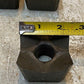 6 Quantity of Buncher Saw Forestry Stump Cutter Teeth 2-1/4" 23mm Bore (6 Qty)