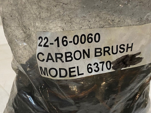 20 Quantity of Carbon Brushes 22-16-0060 Model 6370 | 21mm x 13mm (20 Quantity)
