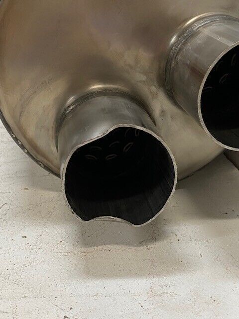 Gibson 24" Muffler 8" Diameter - Slight Damage (See Pics)