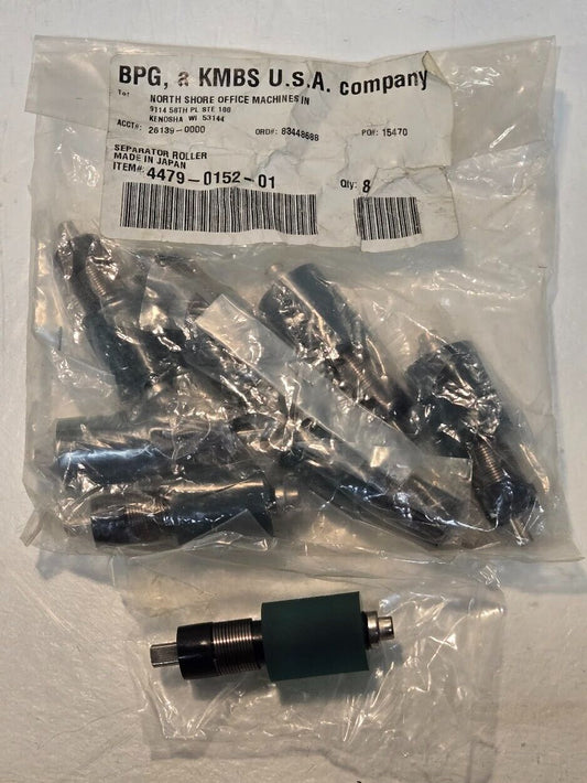 8 Quantity of BPG Separator Rollers 4479-0152-01 for Minolta Copier (8 Quantity)