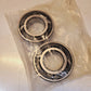 2 Quantity of MGM Radax Ball Bearings 6205-2RS (2 Qty)