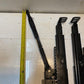 Pair of Seat Sliders for Volkswagen 15-6/8" Length 2" Width 3" Height