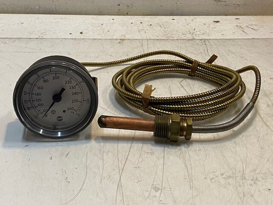 USG U.S. Gauge 60-260 Degrees Fahrenheit 11mm Nose
