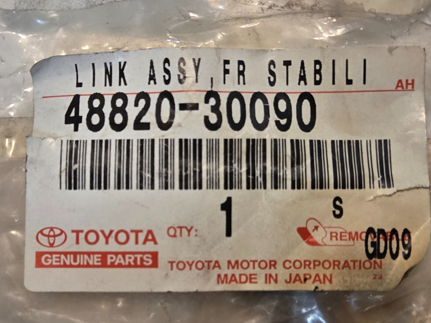 Toyota Genuine Parts Front Stabilizer Link Assembly 48820-30090 | GD09