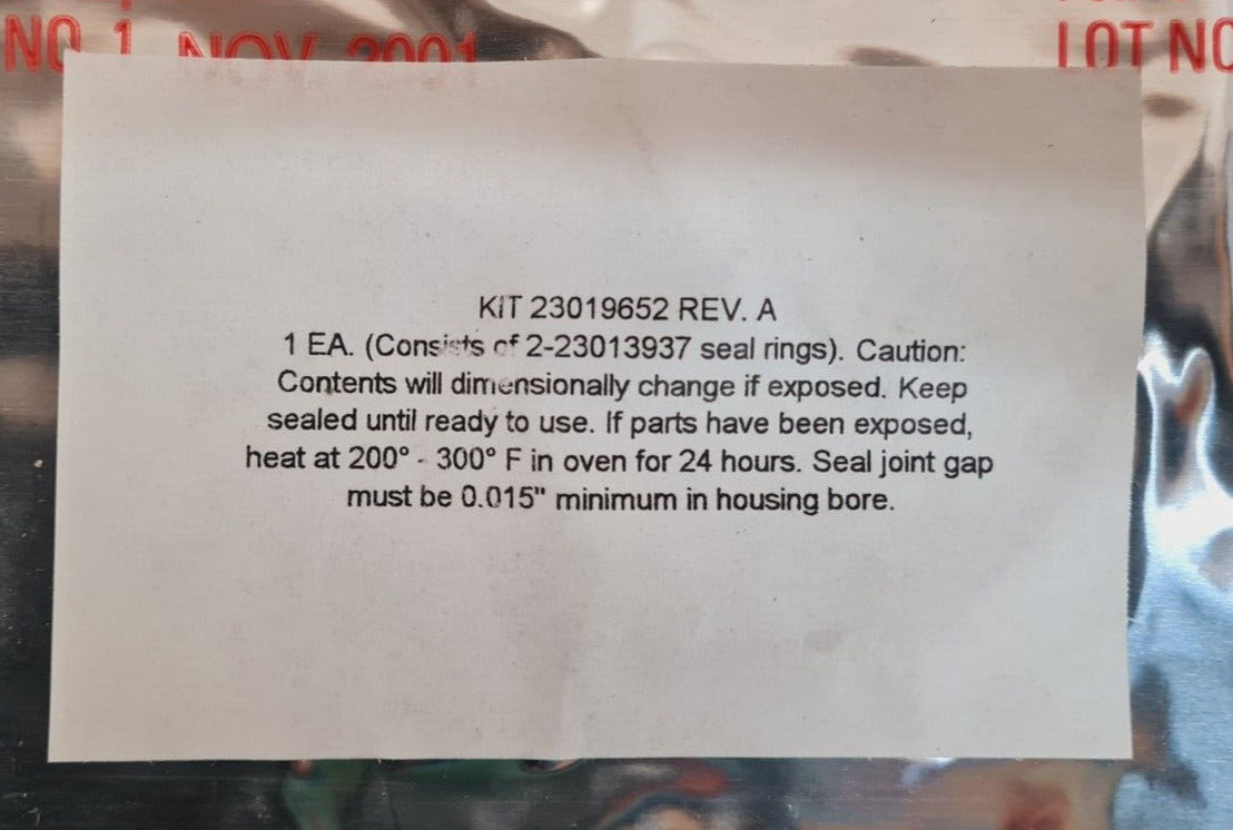 Allison Sealing Ring Kit HT740/750 | 23014631 | 23019652 | 23019653 | 23014441