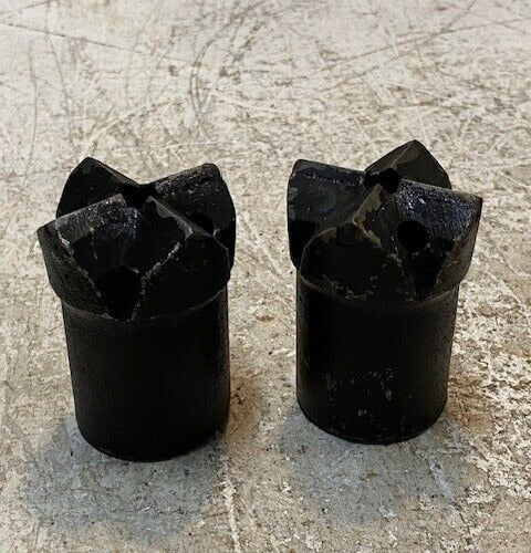 2 Quantity of Carbide Rock Bits 2-7/8" Long 29mm ID 50mm OD (2 Quantity)