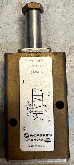 Norgren Herion 2500306 5/2 Way Direct Acting Pneumatic Solenoid Valve