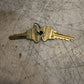 Schlage Plymouth Keyed Entry Door Knob Lockset F51-PLY-605 Replacement Kit