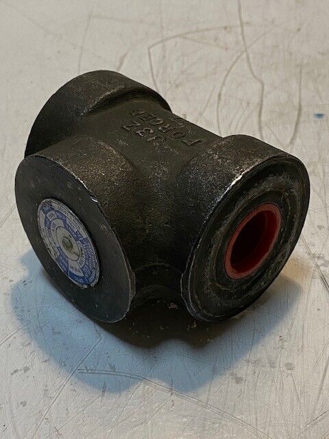 VOGT Hose Pipe Fitting Carbon Steel Tee B16 A105, S-74, 3/4"-800, 60141-1 R00