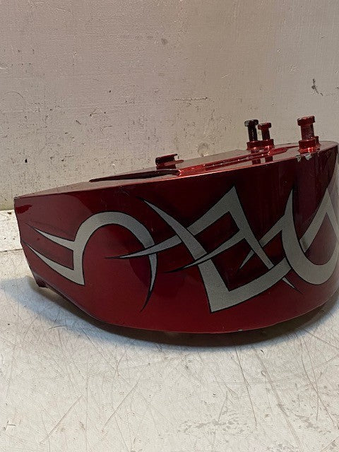 Custom Painted Motorcycle Oil Tank 13" L x 9" W x 6-1/2" H