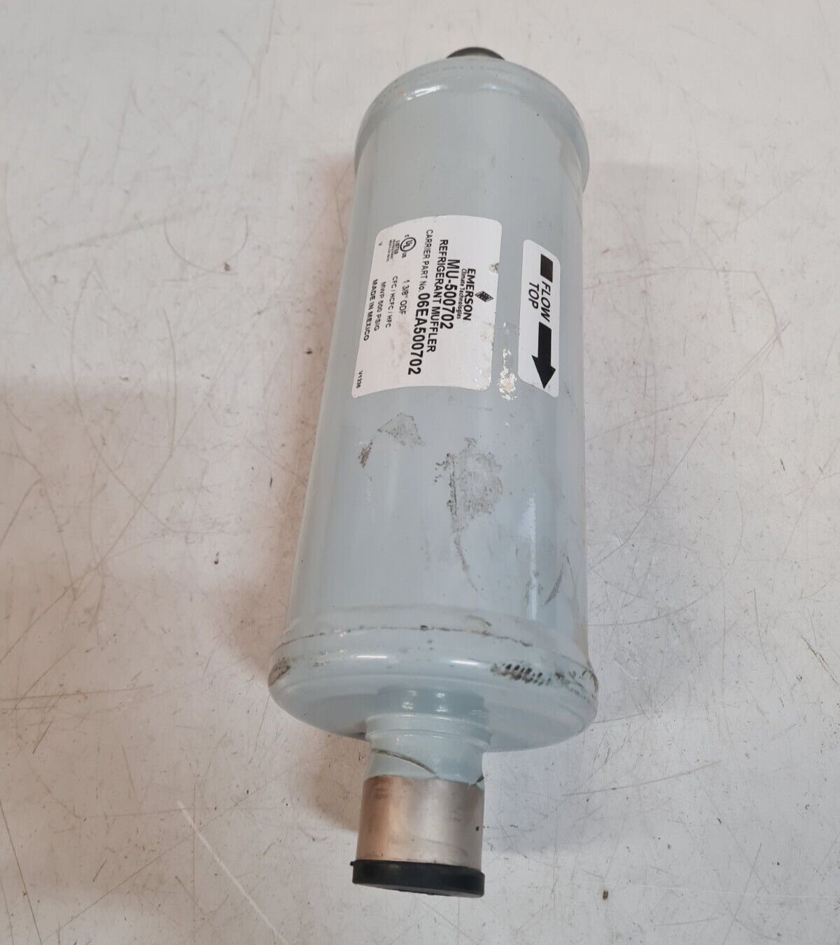 Emerson Refrigerant Muffler 06EA500702 | MU-500702