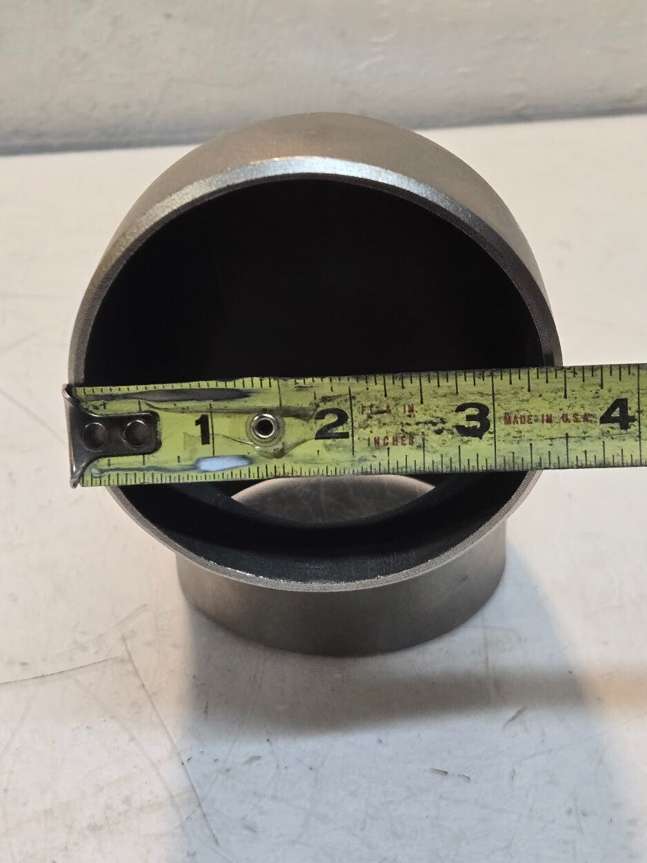 2 Quantity of 90 Degree 3" Sch 10S Pipe Fittings | WP-W316/316L | SA-403 (2 Qty)