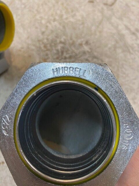 2 Quantity of Hubbell 2" Liquid Tight 90 Degree Conduit Fittings (2 Quantity)