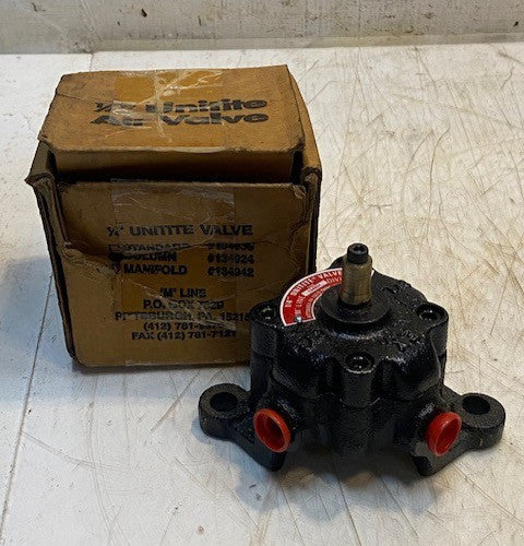 Unitite Valve Pneumatic Body, 4-way, 1/4" Ports M Line Division 134924