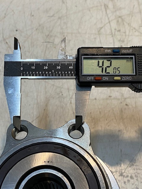 NSK Wheel Bearing and Hub Assembly 55BWKH12 | 5x100mm Bolt Pattern