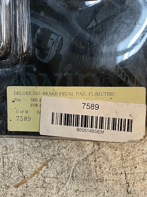 Kuryakyn Deluxe ISO Brake Pedal Pads 7589