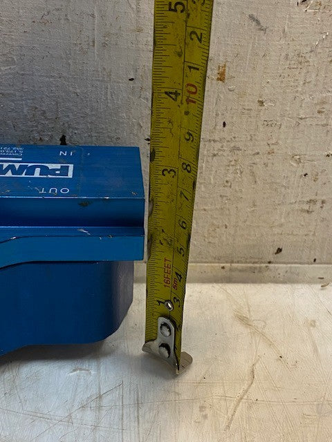 Pump Tec Pump Head Only Series 112 | 12T Series W0404-261 | 4-1/4" Ports Blue